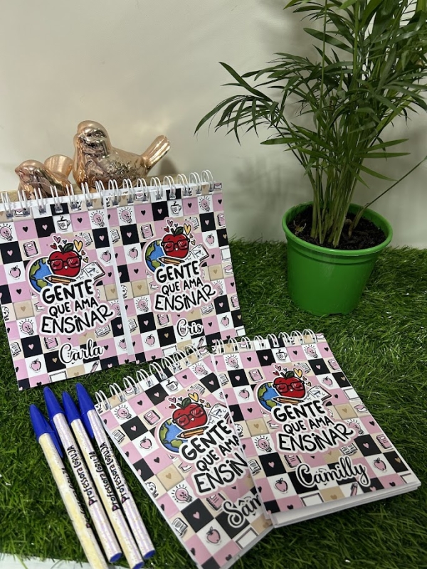 Bloquinho com caneta personalizado - Imagem 5