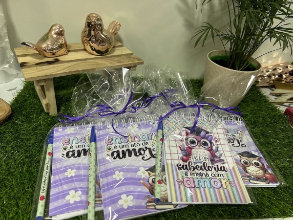 Bloquinho com caneta personalizado - Imagem 4