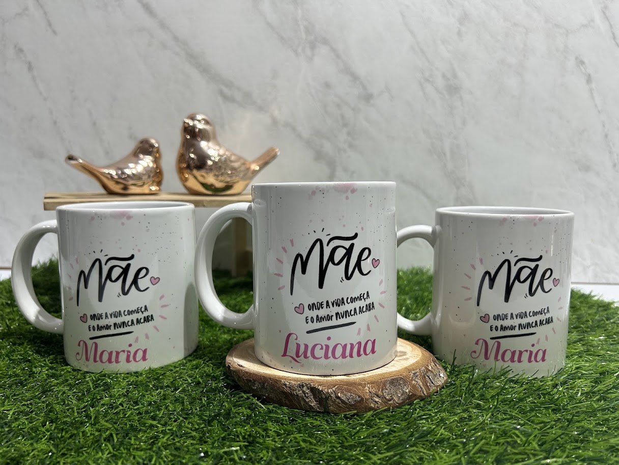 Caneca branca tradicional - Imagem 2