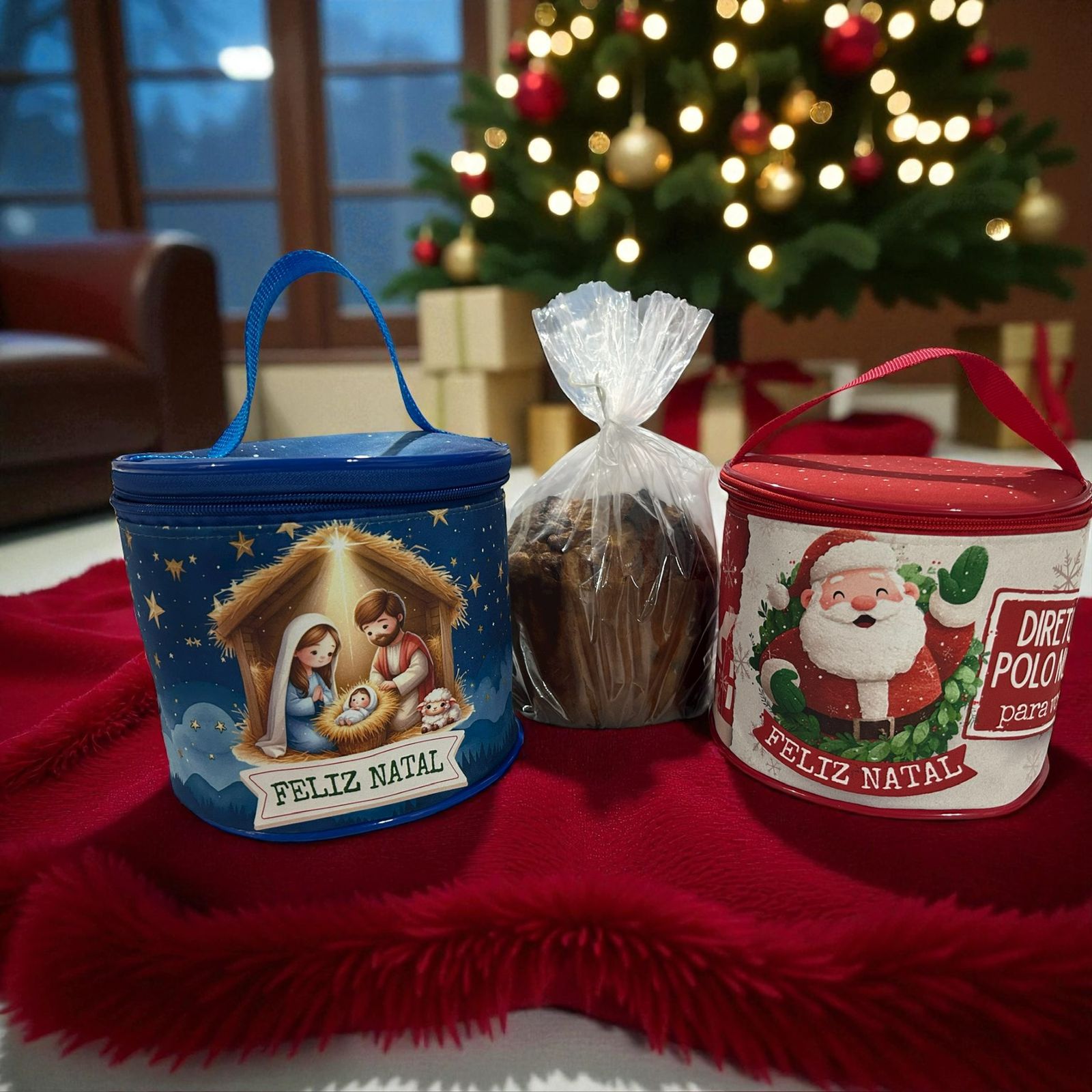 Frasqueira Redonda de Natal - Imagem 3